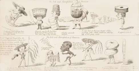 Den stora utställningen som ska komma, sannolika resultat av alla nationers industri i d..., 1850.