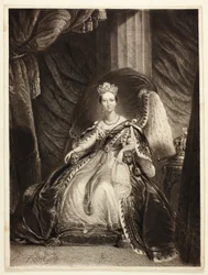 Victoria, drottning av Storbritannien, Indien etc., även kallad Den stora drottningen