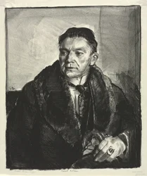Porträtt av Robert Aitken, andra stenen