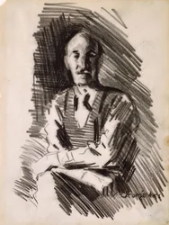 Ett porträtt, ca. 1904.