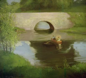 Central Park (olja på duk)