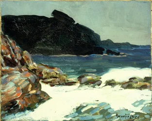 The Ledge, Elizabeth, Maine (olja på duk)