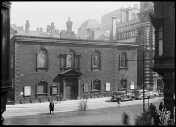 Unitarian Chapel, Cross Street, Manchester, 1940.