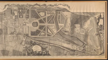 En topografisk undersökning av församlingen Kensington med planer och höjder av det kungliga palatset och trädgårdarna, Hyde Park och Knightsbridge