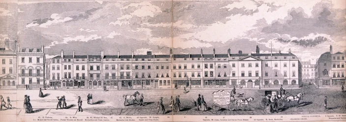 Panorama över London, 1849