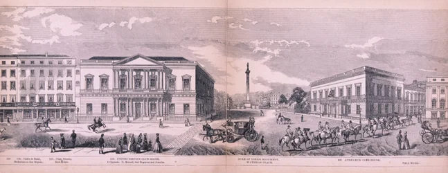 Panorama över London, 1849