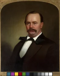 Porträtt av överste James Hervey Birch, Jr., ca 1878