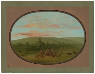 En Sioux Village