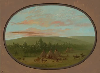 A Sioux Village, 18611869.