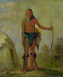Aih-no-wa, The Fire, a Fox Medicine Man, 1835.