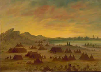 An Apachee Village, 18551869.