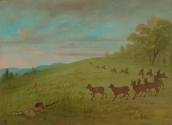 Antilopskytte - Assinneboine, 18611869.