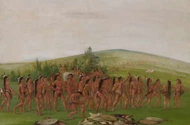 Bågskytte i Mandan