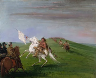 Comanche möter dragonerna