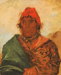 Ee-mat-lá-, kung Philip, andre hövding, 1838.