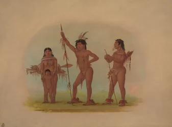 Fyra Mura-indianer, 18541869.