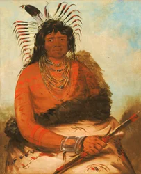 Háh-nee, Bävern, en krigare, 1834.