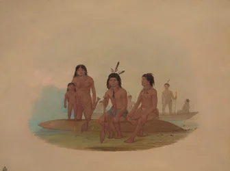 Marahua-indianer, 18541869.