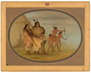 Ojibbeway-indianer