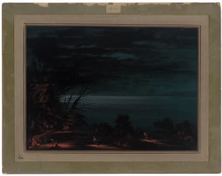 Salmon Spearing - Ottowas, 18611869.