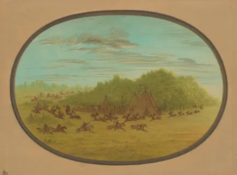 Camanchees skenkamp, 18611869.
