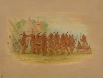 Slavarnas dans - Saukie, 1861.
