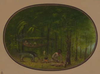 Den stora myrsloken, 1854-1869.