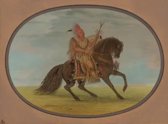 The Running Fox on a Fine Horse - Saukie, 18611869.