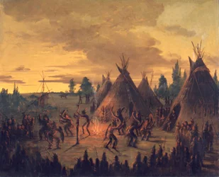 Krigsdans, Sioux