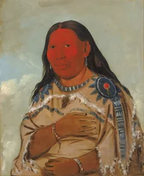 Hustru till två kråkor, 1832.