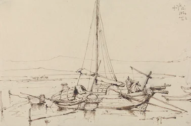Kinesiska båtar, 1834