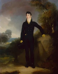 Porträtt av en adelsman, tänkt att vara jarlen av Limerick (olja på duk)