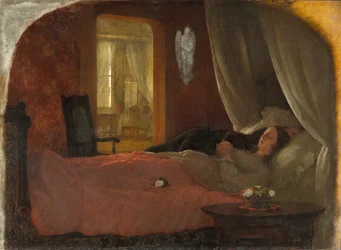 Den sista sömnen, ca 1858