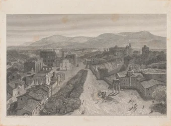 Forum Romanum från Capitoliumtornet