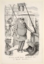 En mycket bra man, utan tvekan, men en Bad Sailor!, pub. 1845