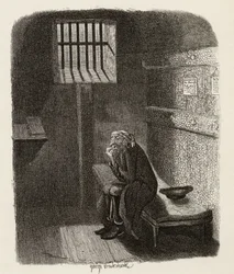 Fagin in the condemned cell, från 