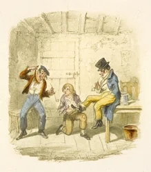 Illustration till "Oliver Twist"
