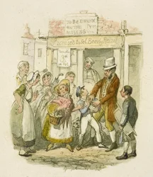 Illustration till "Oliver Twist"