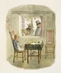 Illustration till "Oliver Twist"