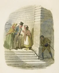 Illustration till "Oliver Twist"