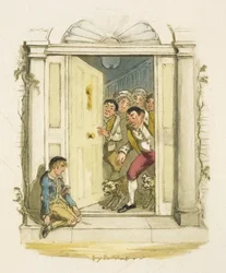 Illustration till "Oliver Twist"