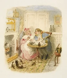 Illustration till "Oliver Twist"