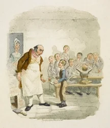 Illustration till "Oliver Twist"