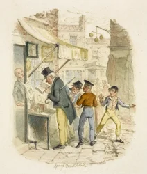 Illustration till "Oliver Twist"