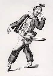 Kasper Punch, 1800-talet.