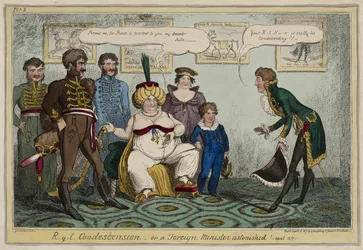 Kunglig nedlåtenhet eller, En utrikesminister förvånad! - april 1817 - 15 september