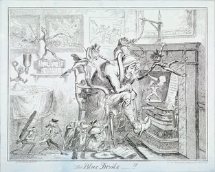 "The Blue Devils", 1835