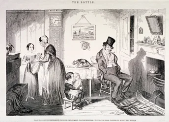 "Flaskan", 1847