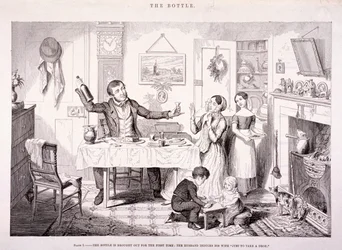 "Flaskan", 1847