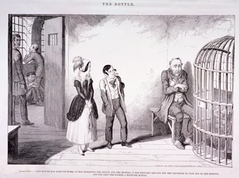 "Flaskan", 1847